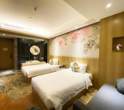 Двухместный номер Standard 2 отдельные кровати в Paco Hotel Guangzhou Dongfeng Road Branch