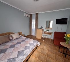 СТАНДАРТНЫЙ 13 ТРЕХМЕСТНЫЙ НОМЕР С ДВУМЕСТНОЙ КРОВАТЬЮ, ДИВАНОМ в Цитрус