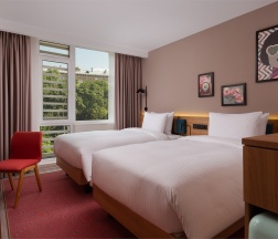 Стандартный номер с двумя раздельными кроватями в Hampton by Hilton Moscow Rogozhsky Val