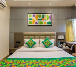 Двухместный номер Standard двуспальная кровать в Treebo Bombay Palace
