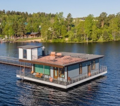 6 местный коттедж на воде "Усадьба Водяного" в Черные камни