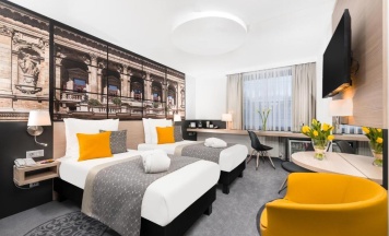 Двухместный номер Privilege 2 отдельные кровати в Mercure Budapest City Center Hotel
