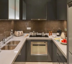 Номер Standard с 2 комнатами с видом на океан в Oakwood Apartments Sanya