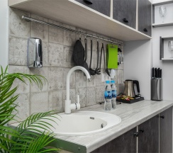 APART DOUBLE LUX (2 спальни КОННЕКТ) до 5 гостей в Park & House Hotel