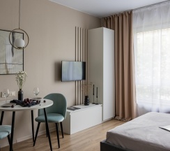Апартаменты студия в Satin Home Apart