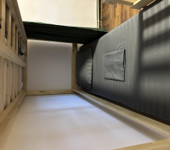 Кровать в 1-местном общем мужском номере в Greenwall