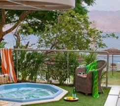 Люкс Garden с балконом в Hotel Aria