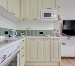 1-комнатные апартаменты студия Грин в Dream Apartmens