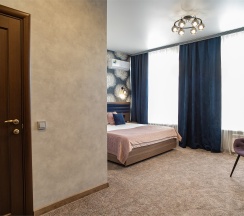 Полулюкс с 1 двуспальной кроватью в Мёд