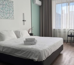 Супериор с 1 двухместной кроватью в Нефть