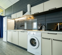 Барнхаус с личной сауной и мангальной зоной в Веслево Клуб