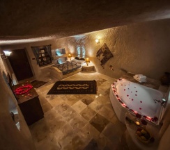 Двухместный люкс двуспальная кровать в Asteria Cave Hotel