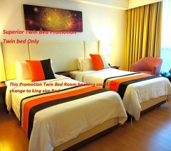 Двухместный номер Superior 2 отдельные кровати в The Four Wings Hotel Bangkok