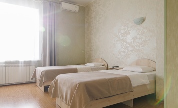 Двухместный номер с двумя раздельными кроватями в Парк Культуры