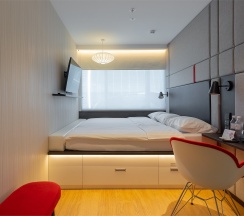 Улучшенный двухместный номер (SMART Superior) в Maxima Domodedovo Hotel