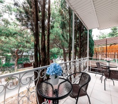 Двухместный Стандартный номер с двуспальной кроватью и балконом в гостевом доме SV на 2 этаже в Милка