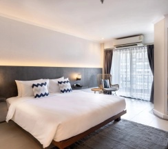 Четырёхместный номер семейный с балконом в Heeton Concept Hotel Pattaya by Compass Hospitality