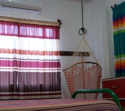 Двухместный номер Standard 2 отдельные кровати в Hostal Mixteco Naba Nandoo