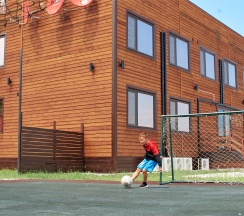 Двухместный гостиничный номер с двумя кроватями в Алые паруса