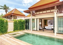 Двухместная вилла с бассейном Serenity двуспальная кровать в Banyan Tree Phuket