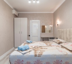 Двухместный номер Standard с балконом и с красивым видом из окна 2 отдельные кровати в Гостевой дом