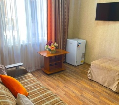 Семейный двухкомнатный до 5 гостей с балконом в Джульетта