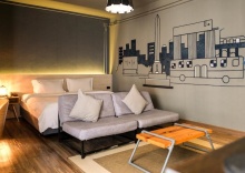 Двухместный номер Deluxe с видом на город двуспальная кровать в THA City Loft by TH District