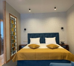 Семейный двухкомнатный номер с джакузи и сауной в Loft Boutique Hotel