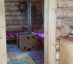 изба рыбака в Хутора на озере Алё