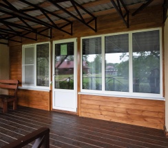 Комната эконом с 4 односпальными кроватями в Лукоморье