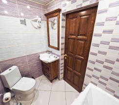 Номер эконом с 2 односпальными кроватями (мансарда) в Дилижанс