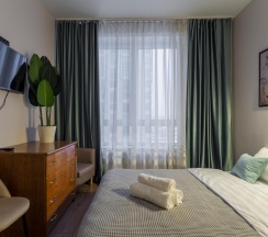 3-комнатные апартаменты студия Большая филевская улица 3к2 в Mira Apartments