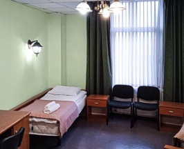 Кровать в 3-местном общем номере в Smart Hotel KDO Ладожский