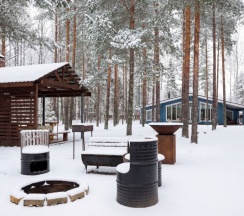 №11 Сhalet 110m2 с горячим банным чаном и закрытой территорией (оснащение дома, стоимость чана и бани см. Подробнее) в Les holidays