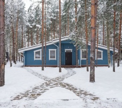 №11 Сhalet 110m2 с горячим банным чаном и закрытой территорией (оснащение дома, стоимость чана и бани см. Подробнее) в Les holidays