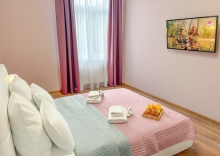 4 Balt-Apartments Pionerskii, Пионерский, ул. Комсомольская 10, 2 этаж, с двумя спальнями в Balt-Apartments Pionerskii 