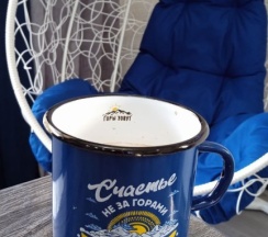 Четырёхместный коттедж с красивым видом из окна в Sabr