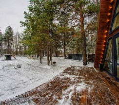 A-frame в сосновом лесу №2 в A-Frame в сосновом лесу