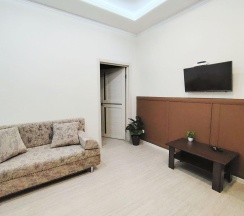 2-комнатные апартаменты стандарт с 1 двуспальной кроватью (без окна) в Deluxe apartments