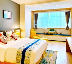Двухместный люкс двуспальная кровать в Holiday Inn Express Jinan Exhibition Center by IHG