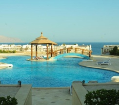 Апартаменты с 2 комнатами с видом на море в Sharks Bay Oasis