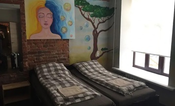 Четырёхместный номер Classic 2 отдельные кровати и двуспальная кровать в Новая Голландия