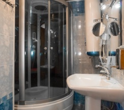 Двухместный люкс с видом на город двуспальная кровать в Incanto Hotel