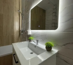 Апартаменты c 1 комнатой с балконом и с красивым видом из окна в Onyx Apartment