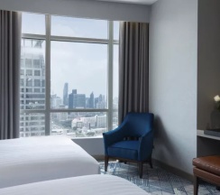 Двухместный номер клубный Deluxe двуспальная кровать в Centara Grand & Bangkok Convention Centre at CentralWorld