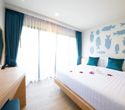 Семейный люкс с 2 комнатами в Golden Paradise Hotel