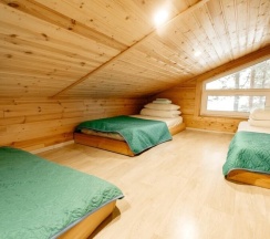 Коттедж баня в Северное сияние