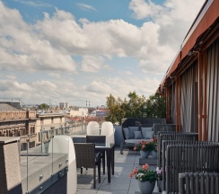 Номер люкс с террасой в Wawelberg Hotel St.Petersburg
