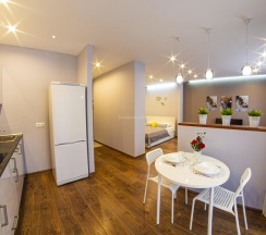 1-комнатные апартаменты студия ул. Красный путь, 105к4 в Rent-сервис