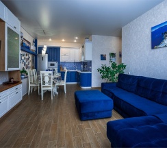 Евродвушка 65 кв.м. район Толстый мыс, на берегу открытого моря ,ул. Южная д. 35 в Милка